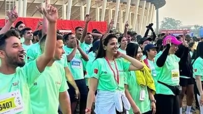 गुवाहाटी हाफ मॅरेथॉनला चांगला प्रतिसाद Good response to Guwahati Half Marathon