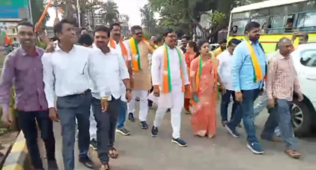 BJP celebrates its success in the elections