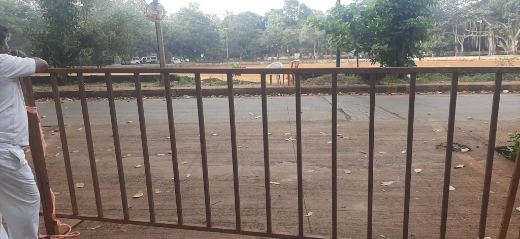 Police deployment in vaccine depot area due to panic