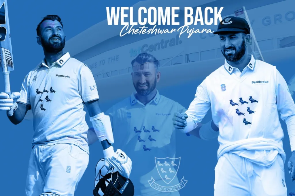 Pujara signs contract with Sussex