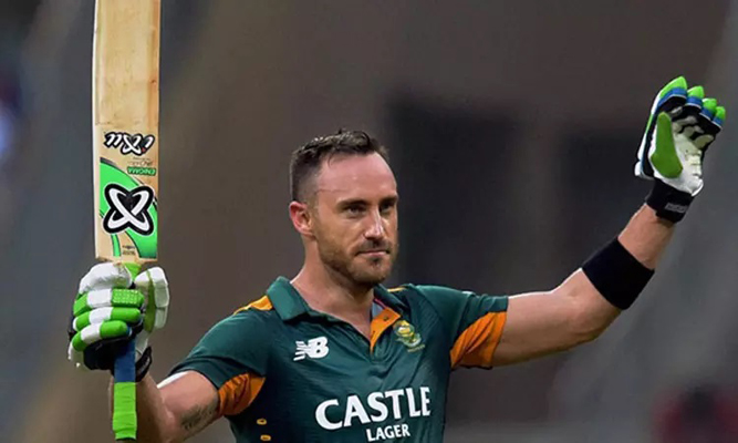 Du Plessis hints at a comeback in international cricket