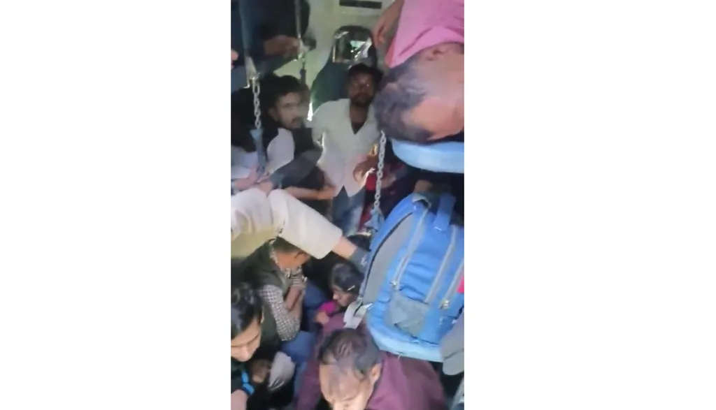 Indiscriminate intrusion into trains