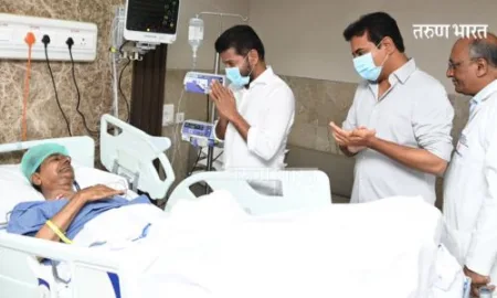 Telangana Chief Minister Revanth ReddY meets KCR in Haidrabad