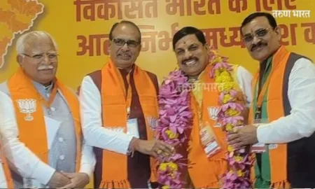 भाजपचे पुन्हा धक्कातंत्र! मोहन यादव यांची मध्य प्रदेशचे मुख्यमंत्री म्हणून घोषणा Mohan Yadav