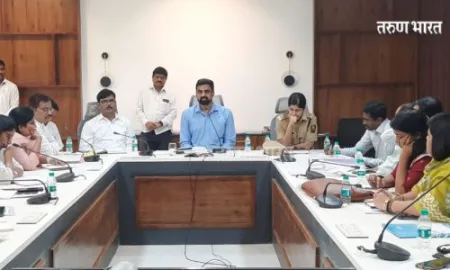 पारदर्शक व निर्भय वातावरणात निवडणूका पार पडण्यासाठी सर्व विभागांनी समन्वयाने काम करावे- जिल्हाधिकारी जितेंद्र डुडी Collector Jitendra Dudi