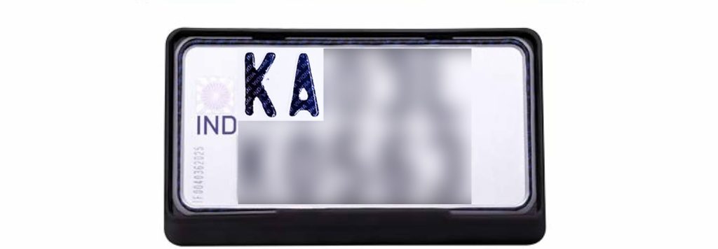 Fit HSRP number plate otherwise action