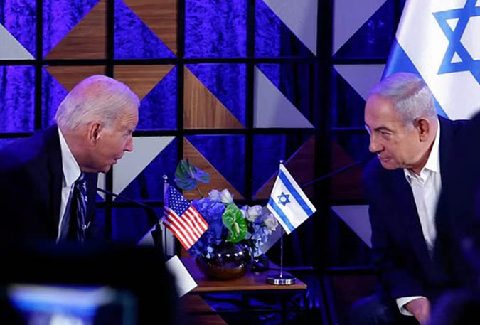 Biden talks with Israeli Prime Minister