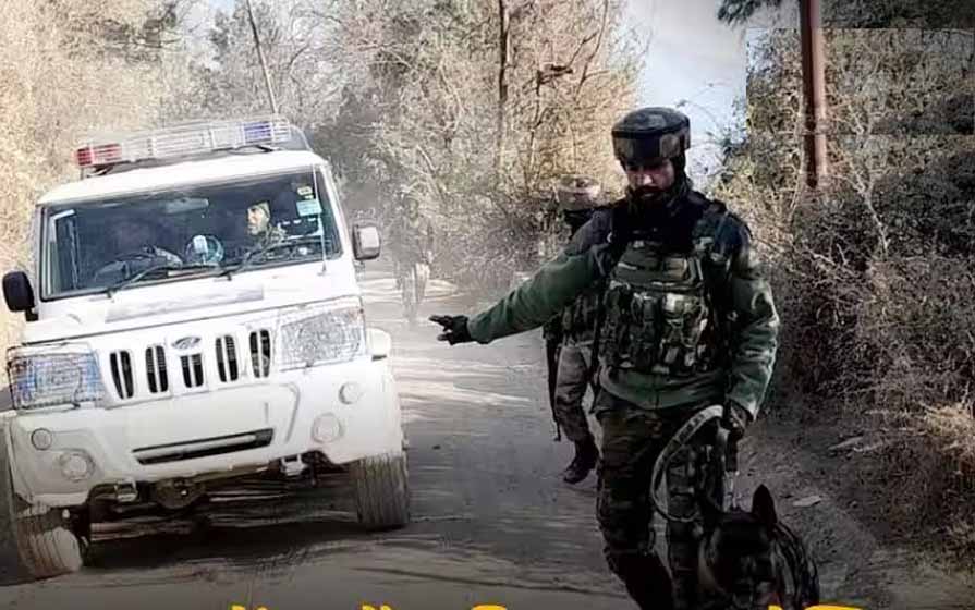 जम्मूत घुसखोरीचा प्रयत्न लष्कराने हाणून पाडला The army foiled the infiltration attempt in Jammu