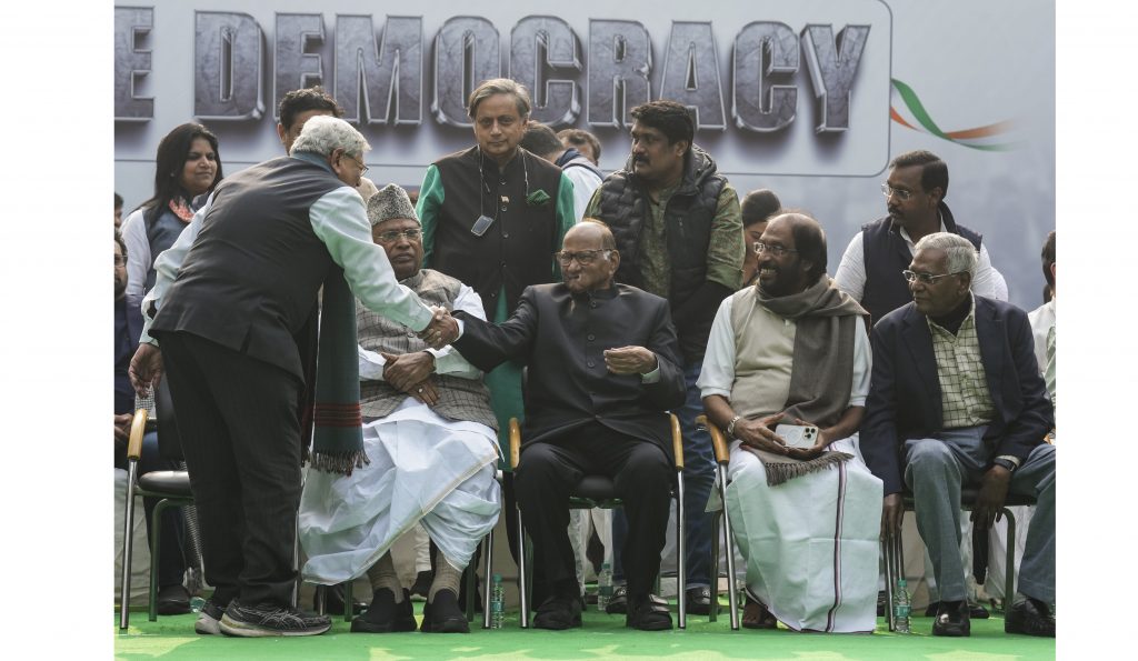 India's protest against suspension