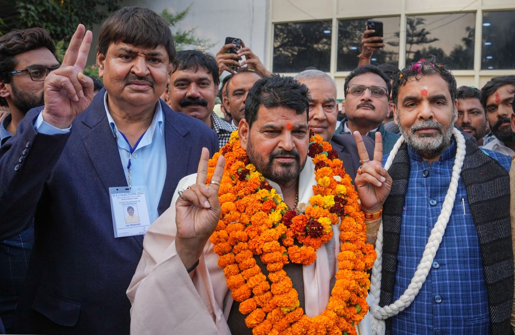 Brijbhushan continued to dominate the Indian Wrestling Federation