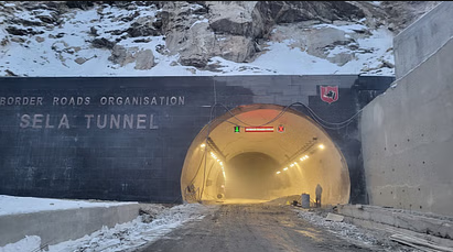 सेला बोगद्याची निर्मिती पूर्ण, नव्या वर्षात होणार लोकार्पण The construction of Sela tunnel is complete, it will be inaugurated in the new year