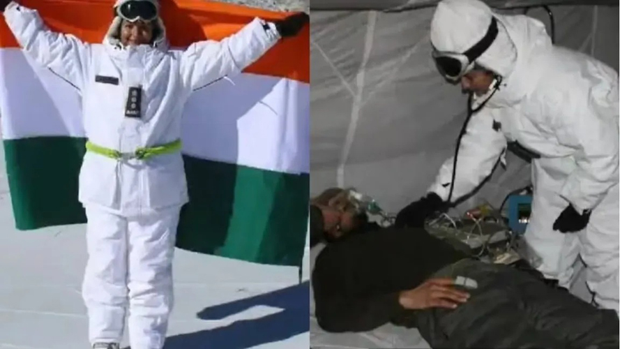 सियाचीन ऑपरेशनल पोस्टवर प्रथमच महिला वैद्यकीय अधिकारी First woman medical officer at Siachen operational post