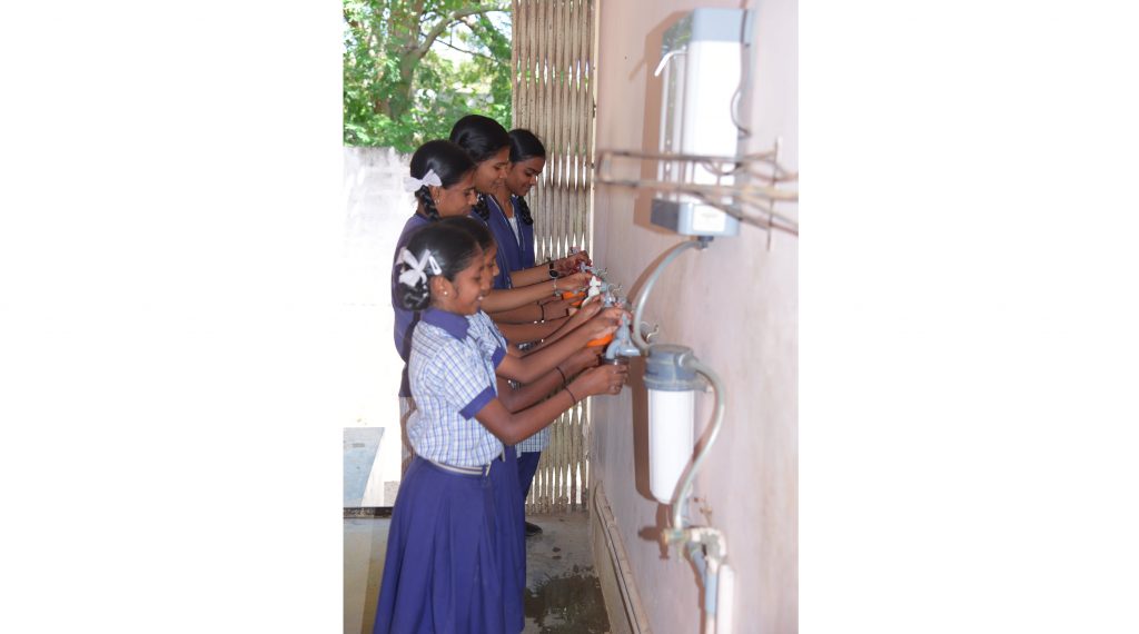 Lack of clean water in government schools