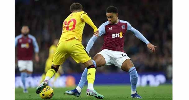 Aston Villa missed the chance