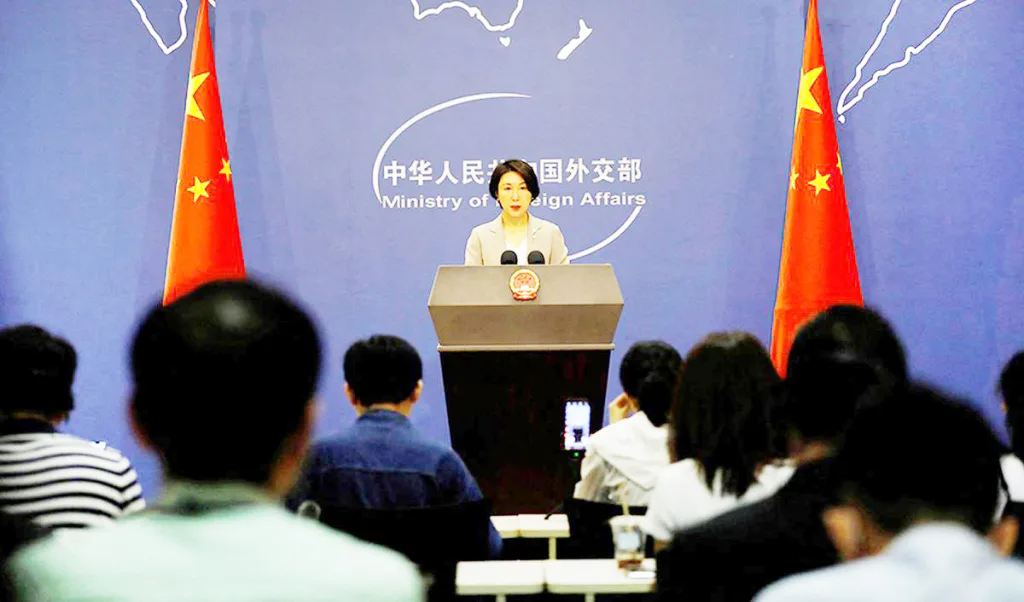 Again fire from China against India