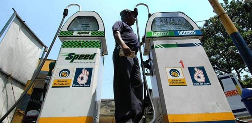 Diesel sales fell while petrol sales increased