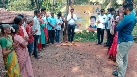 म्हापण मतदारसंघात केसरकरांच्या माध्यमातून १ कोटींचा निधी