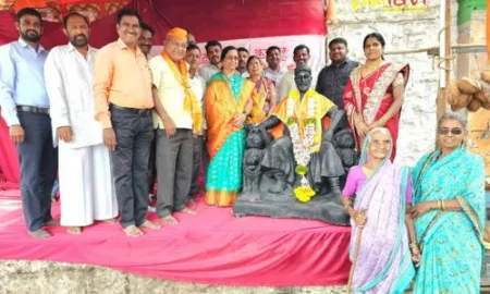 मराठा आरक्षणासाठी कबनूरमध्ये पुन्हा साखळी उपोषण सुरू Chain nutrition started again in Kabanur for Maratha reservation