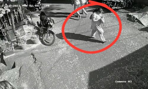 मंगळवार पेठ येथे भरदिवसा चोरी; महिला सीसीटीव्हीत कैद Daylight robbery at Mangal Peth; Women caught on CCTV