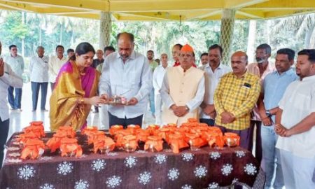 Mangal Akshada Kalash of Ayodhya in Varane. Pooja by Kore