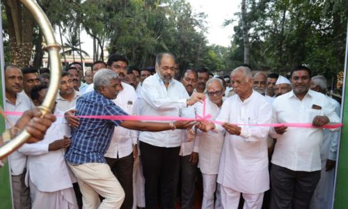Inauguration of State Level Agricultural Exhibition in Warna