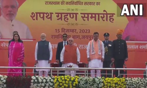 भजनलाल राजस्थानचे नवे मुख्यमंत्री;शपथविधी संपन्न Bhajan Lal is the new Chief Minister of Rajasthan