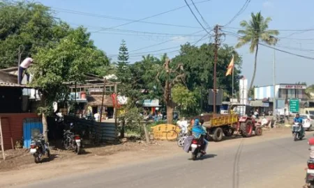 With the removal of encroachment, the Udgaon-Shirol By Pass route has breathed a sigh of relief