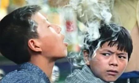 Friendship of school children with addictions!