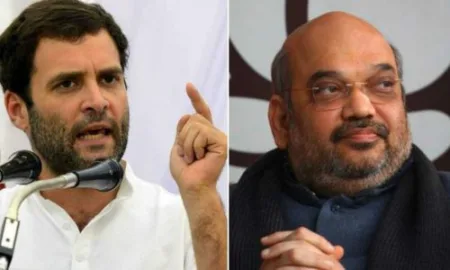 अमित शहांना इतिहास माहीत नाही : राहुल गांधीं Amit Shah does not know history: Rahul Gandhi