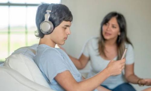 Distance from parents to children