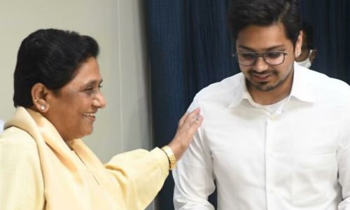 Mayawati announced the successor