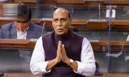 संसदेत झालेल्या गोंधळानंतर संरक्षणमंत्र्यांनी सर्व खासदारांना केले आवाहन Defense Minister appealed to all MPs