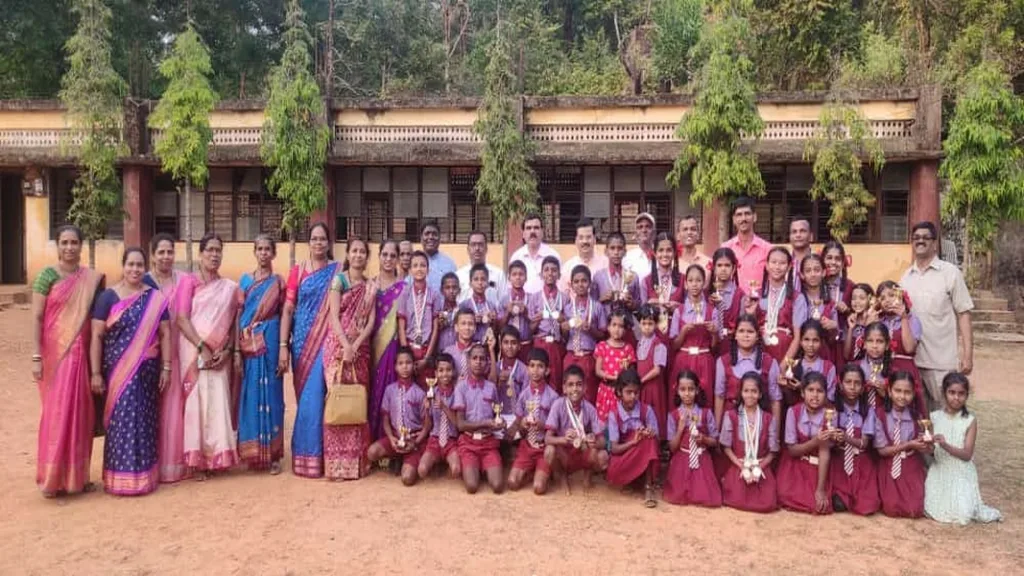 कोलगाव केंद्रस्तरिय क्रीडा स्पर्धेत आंबेगाब शाळा नं.1 अव्वल