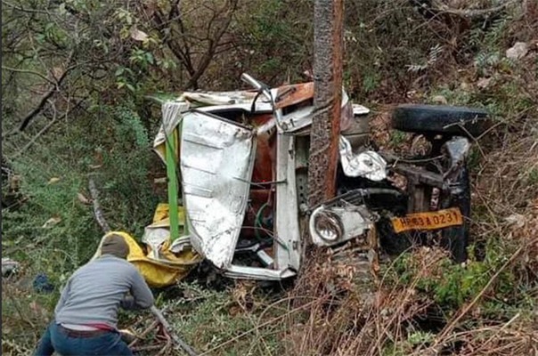 हिमाचलच्या शिमला येथे दुर्घटना, 6 मजुरांचा मृत्यू Accident in Himachal's Shimla, 6 laborers killed