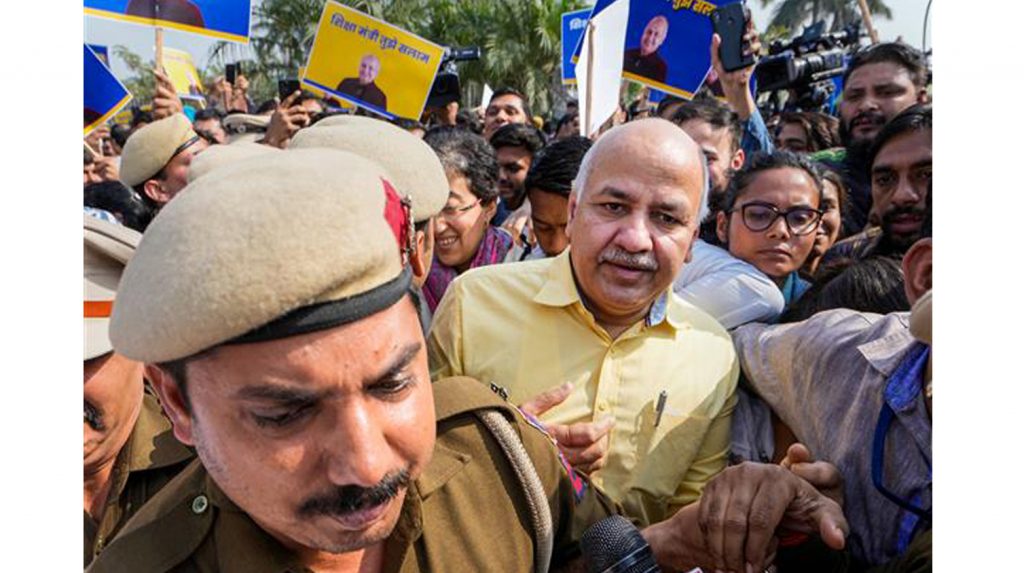 मनीष सिसोदिया 19 जानेवारीपर्यंत न्यायालयीन कोठडीत Manish Sisodia in judicial custody till January 19
