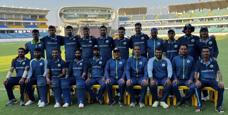 Vijay Hazare Trophy to Haryana
