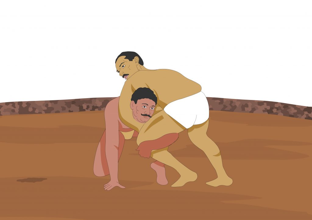 The plaintiff was dropped from the Yellur wrestling arena case