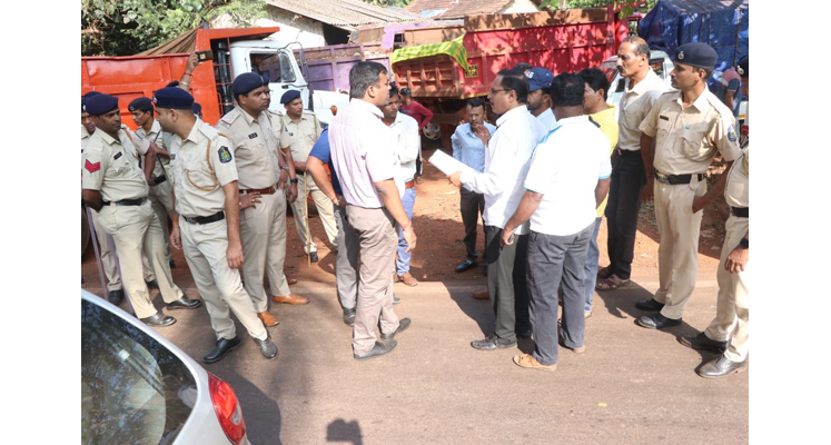 Mineral transport in May stopped again