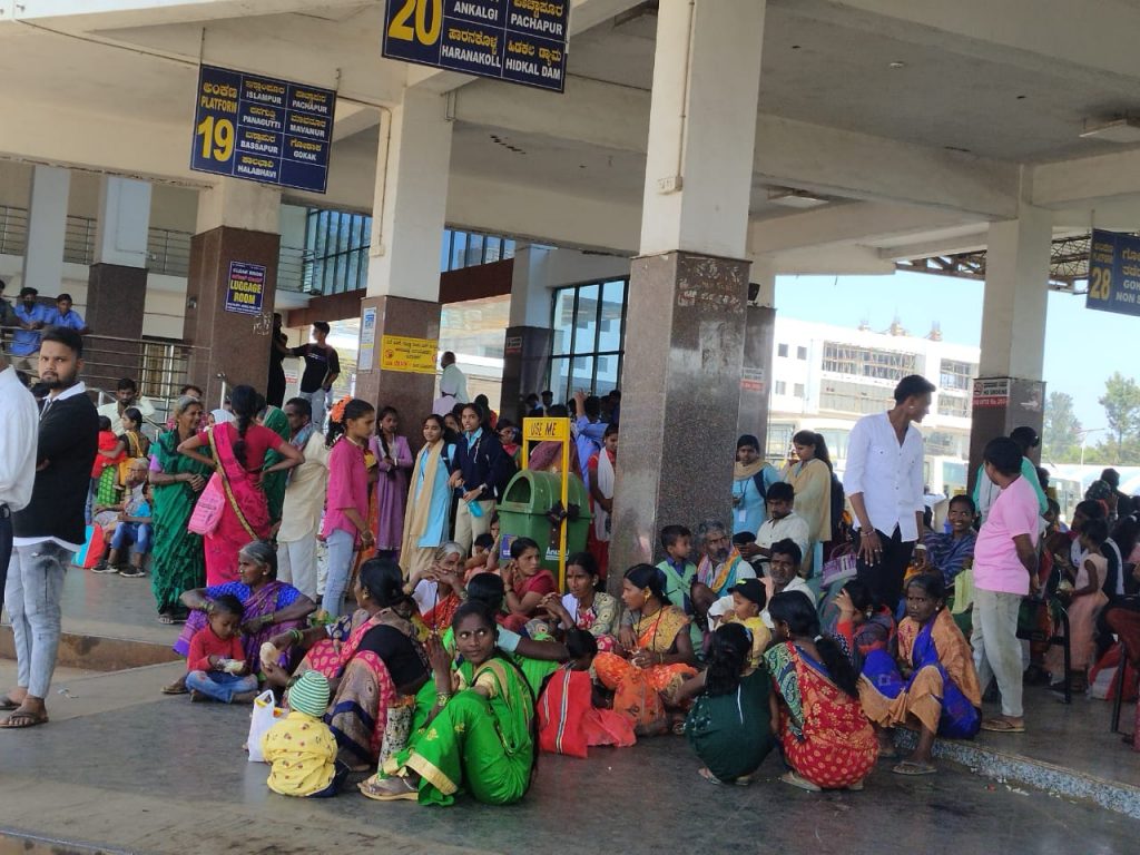 Shortage of seats due to Shakti Yojana