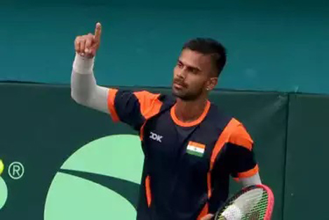 सुमित नागल प्रमुख ड्रॉमध्ये दाखल Sumit Nagal enters the main draw