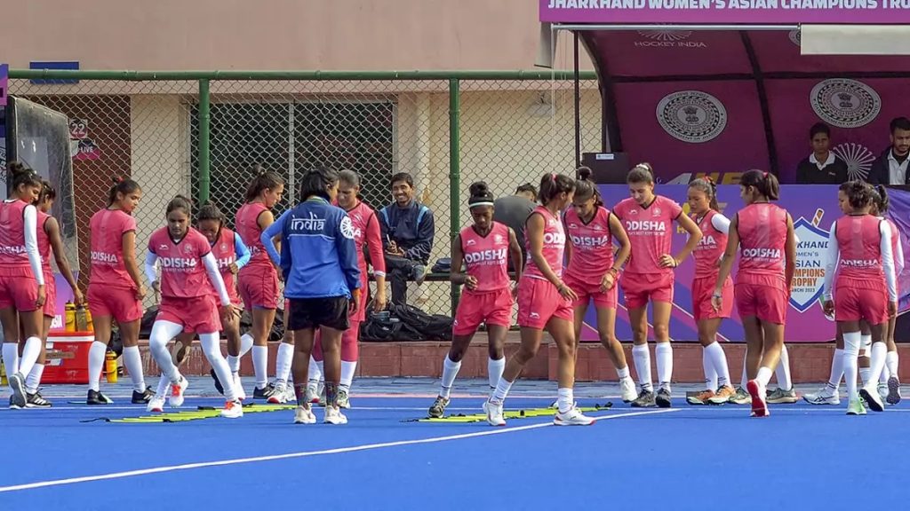 India-USA women's hockey team match today