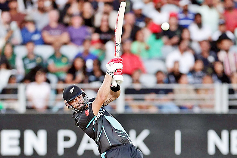 धावांच्या पावसात न्यूझीलंडचा विजय New Zealand win in rain of runs