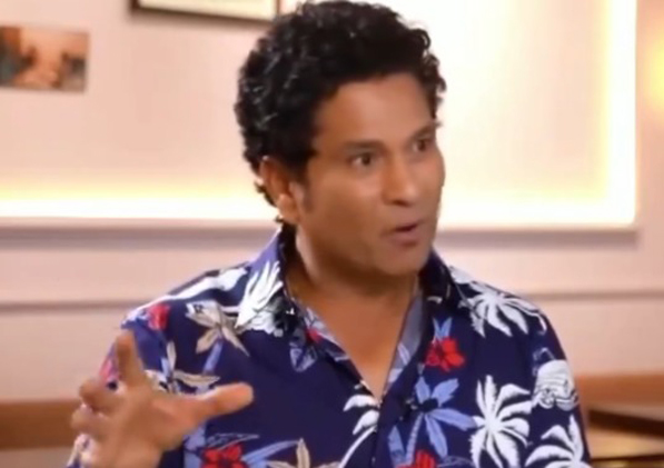 That video of mine promoting gaming app is fake: Sachin ​