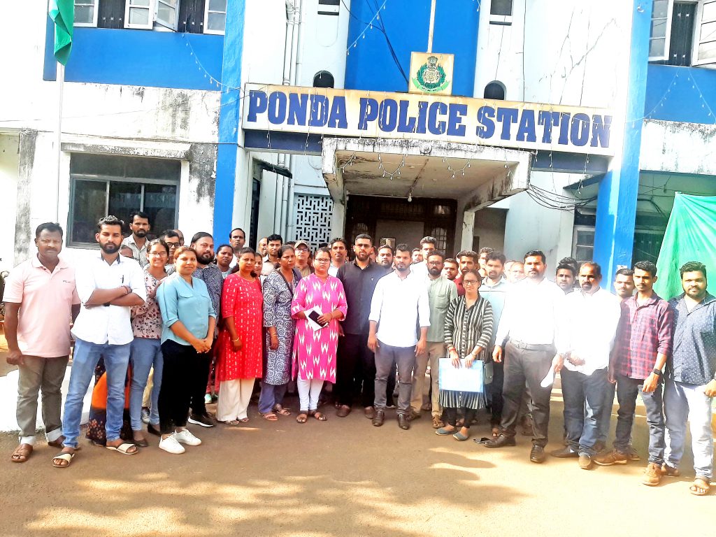 RG woman punched in Shiroda Gram Sabha