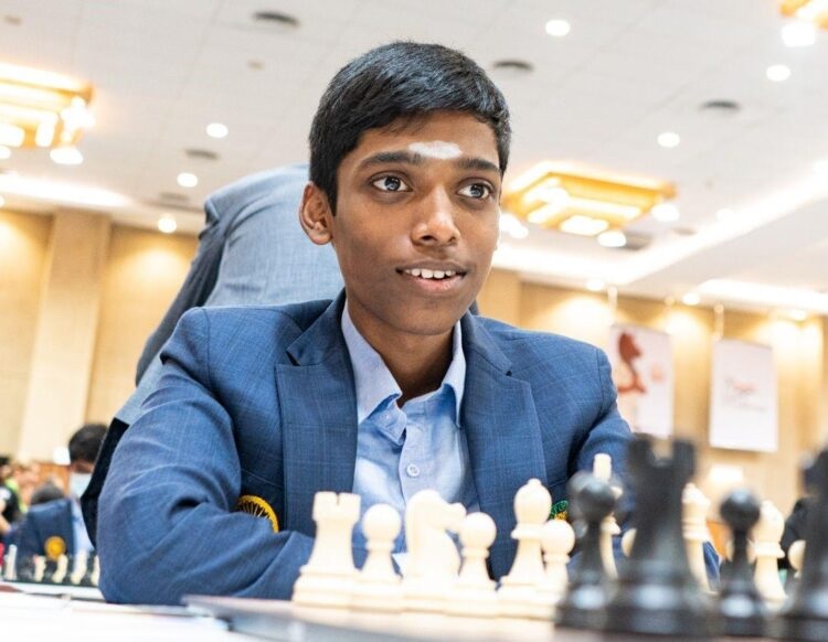 India's teenage chess superstar R. Pragyanandane in fourth round of Tata Steel Chess Tournament World Champion