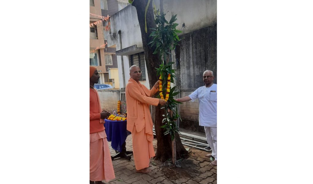 Rath Yatra pavilion in ISKCON