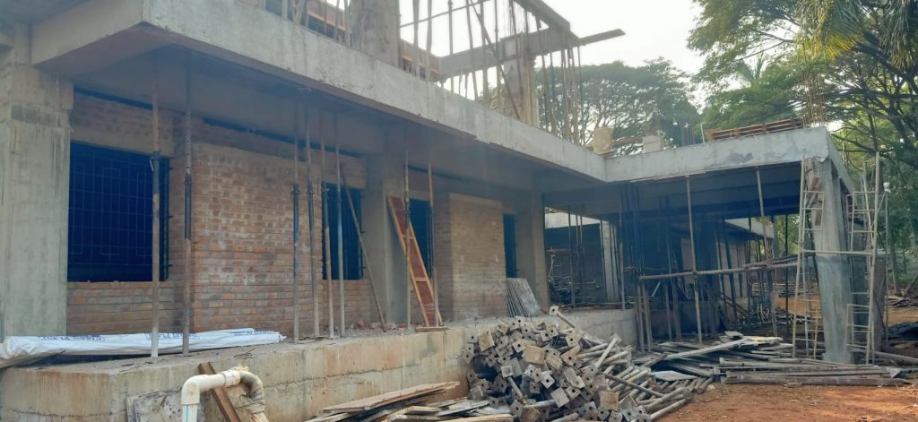 आरटीओ नव्या इमारतीचे काम प्रगतिपथावर RTO new building work in progress