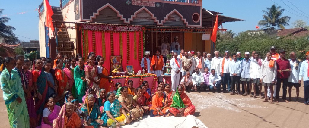 Prabhu Ram Pratima Poojan-Aarti Program at Jhunjwad