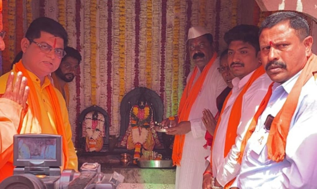 Ram temple installation ceremony in Nandgarh in high spirits