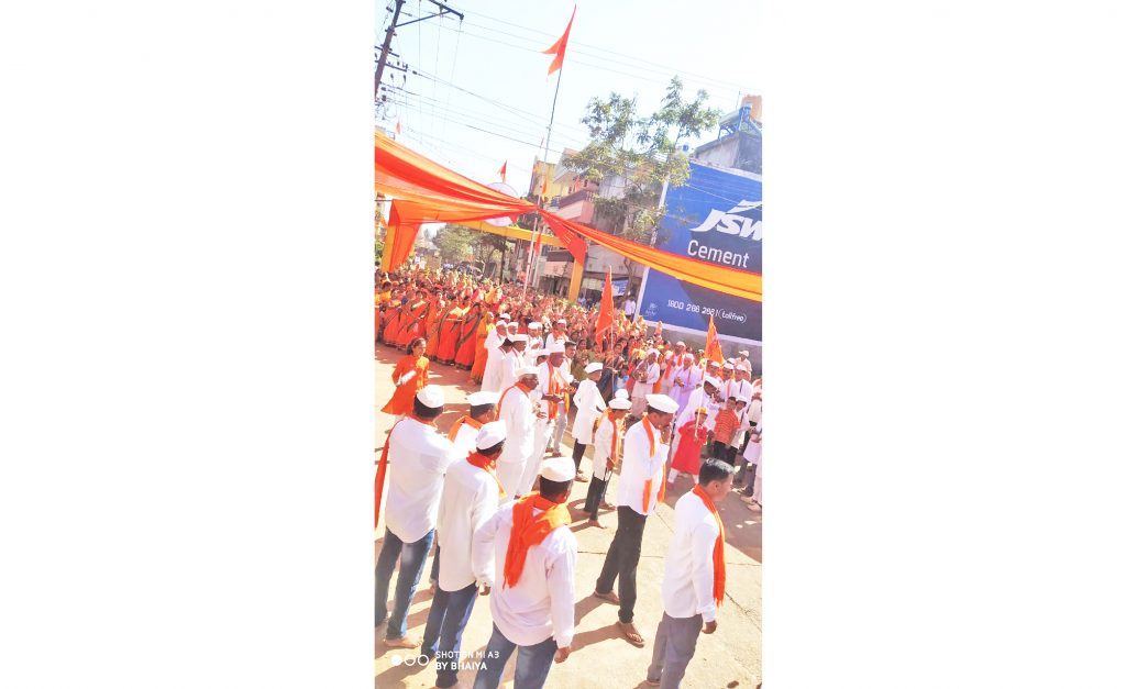 Celebrations at Kangrali Budruk on the occasion of the inauguration of the Ayodhya Shri Ram Temple